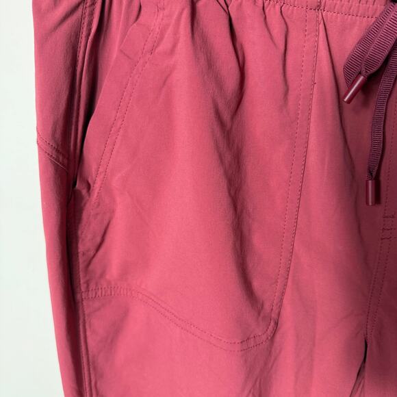 Women's Sightscape Horizon Stretch Pull-On Joggers SZ 16 Burgundy Red Athleisure - Picture 7 of 12